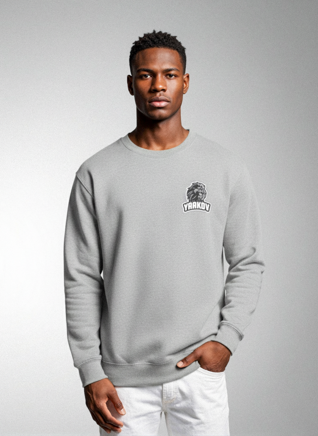 AW24 Grey Lion Sweat