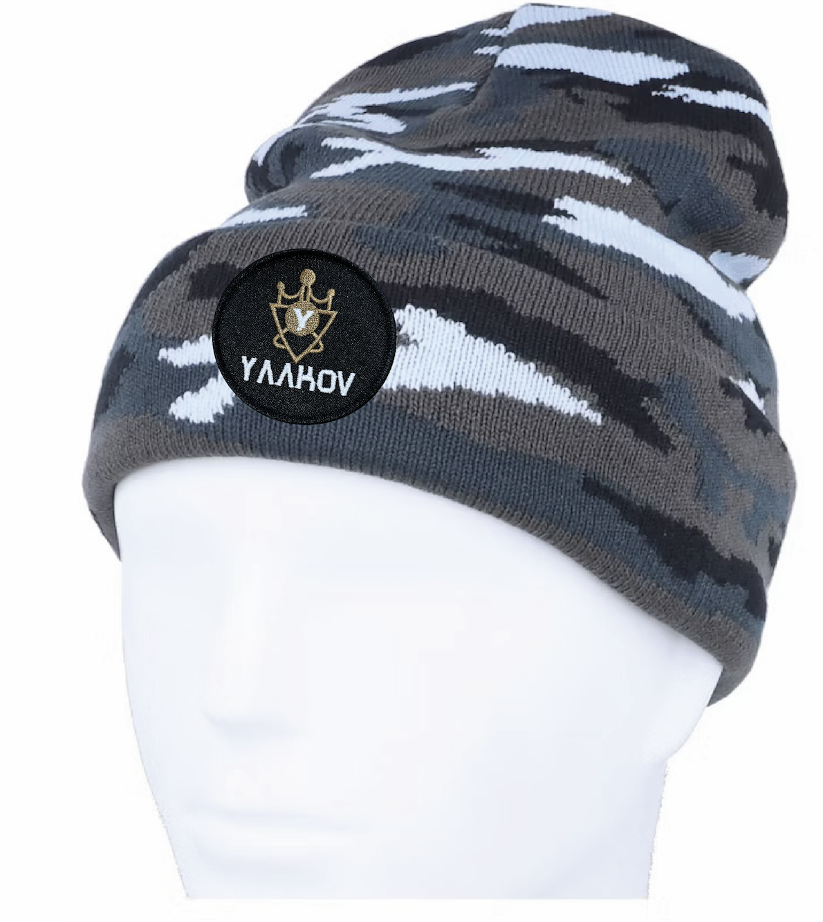 Blue Camo Beanie